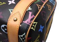 Load image into Gallery viewer, 極美品 LOUIS VUITTON ルイヴィトン モノグラムマルチカラー プリシラ M40097 ハンドバッグ ノワール ブラック ゴールド金具 中古 4b011385
