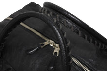 Load image into Gallery viewer, BALENCIAGA バレンシアガ ハンドバッグ マトラッセ シティ ブラック レザー 168032 シルバー金具 美品 中古 4b011387