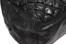 Load image into Gallery viewer, BALENCIAGA バレンシアガ ハンドバッグ マトラッセ シティ ブラック レザー 168032 シルバー金具 美品 中古 4b011387