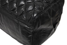 Load image into Gallery viewer, BALENCIAGA バレンシアガ ハンドバッグ マトラッセ シティ ブラック レザー 168032 シルバー金具 美品 中古 4b011387