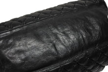 Load image into Gallery viewer, BALENCIAGA バレンシアガ ハンドバッグ マトラッセ シティ ブラック レザー 168032 シルバー金具 美品 中古 4b011387