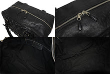 Load image into Gallery viewer, BALENCIAGA バレンシアガ ハンドバッグ マトラッセ シティ ブラック レザー 168032 シルバー金具 美品 中古 4b011387