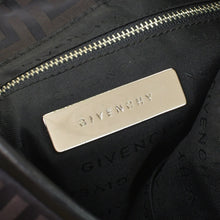 Load image into Gallery viewer, 極美品 Givenchy ジバンシー ４Gロゴ ナイロン 2WAY トートバッグ SI0063 ブラウン ナイロン レザー シルバー金具 中古 4b011395