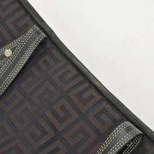 Load image into Gallery viewer, 極美品 Givenchy ジバンシー ４Gロゴ ナイロン 2WAY トートバッグ SI0063 ブラウン ナイロン レザー シルバー金具 中古 4b011395