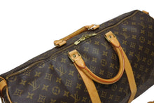Load image into Gallery viewer, LOUIS VUITTON ルイヴィトン キーポル バンドリエール50 ボストンバッグ M41416 モノグラム PVC レザー 美品 中古 4b011397