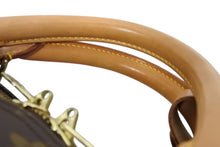 Load image into Gallery viewer, LOUIS VUITTON ルイヴィトン キーポルバンドリエール60 ボストンバッグ M41412 モノグラム PVC ヌメ革 ブラウン 美品 中古 4b011370