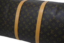 Load image into Gallery viewer, LOUIS VUITTON ルイヴィトン キーポルバンドリエール60 ボストンバッグ M41412 モノグラム PVC ヌメ革 ブラウン 美品 中古 4b011370
