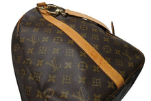 Load image into Gallery viewer, LOUIS VUITTON ルイヴィトン キーポルバンドリエール60 ボストンバッグ M41412 モノグラム PVC ヌメ革 ブラウン 美品 中古 4b011370