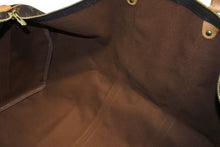 Load image into Gallery viewer, LOUIS VUITTON ルイヴィトン キーポルバンドリエール60 ボストンバッグ M41412 モノグラム PVC ヌメ革 ブラウン 美品 中古 4b011370