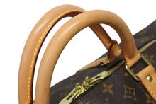 Load image into Gallery viewer, 極美品 LOUIS VUITTON ルイヴィトン キーポル60 ボストンバッグ M41422 モノグラム PVC レザー ブラウン 中古 4b011371