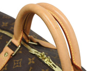 Load image into Gallery viewer, 極美品 LOUIS VUITTON ルイヴィトン キーポル60 ボストンバッグ M41422 モノグラム PVC レザー ブラウン 中古 4b011371