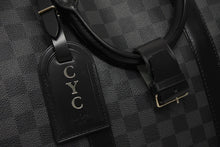 Load image into Gallery viewer, 極美品 LOUIS VUITTON ルイヴィトン キーポルバンドリエール55 ボストンバッグ N41413 ダミエグラフィット ブラック 中古 4b011406