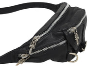 Load image into Gallery viewer, 極美品 CHROME HEARTS クロムハーツ SNAT PACK MINI スナットパックミニ レザーボディバッグ ダガージップ ガンスリンガーベルト 中古 4b011399