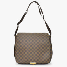 Load image into Gallery viewer, LOUIS VUITTON ルイヴィトン バスティーユ ショルダーバッグ N45258 ダミエキャンバス ブラウン ゴールド金具 美品 中古 4b011409