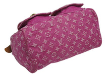 Load image into Gallery viewer, LOUIS VUITTON ルイヴィトン ネオスピーディ ハンドバッグ M95214 モノグラムデニム ゴールド金具 ピンク 美品 中古 4b011410