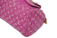 Load image into Gallery viewer, LOUIS VUITTON ルイヴィトン ネオスピーディ ハンドバッグ M95214 モノグラムデニム ゴールド金具 ピンク 美品 中古 4b011410