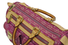 Load image into Gallery viewer, LOUIS VUITTON ルイヴィトン ネオスピーディ ハンドバッグ M95214 モノグラムデニム ゴールド金具 ピンク 美品 中古 4b011410