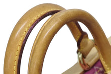 Load image into Gallery viewer, LOUIS VUITTON ルイヴィトン ネオスピーディ ハンドバッグ M95214 モノグラムデニム ゴールド金具 ピンク 美品 中古 4b011410