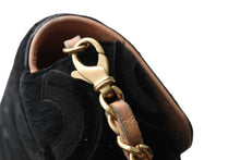 Load image into Gallery viewer, CHANEL シャネル イーストウェスト シングル マトラッセ 6番台 ブラック ハラコ ゴールド金具 美品 中古 4b011413