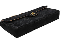 Load image into Gallery viewer, CHANEL シャネル イーストウェスト シングル マトラッセ 6番台 ブラック ハラコ ゴールド金具 美品 中古 4b011413