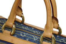 Load image into Gallery viewer, LOUIS VUITTON ルイヴィトン ネオスピーディ ハンドバッグ M95019 モノグラム デニム インディゴブルー ゴールド金具 美品 中古 4b011404