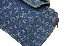 Load image into Gallery viewer, LOUIS VUITTON ルイヴィトン ネオスピーディ ハンドバッグ M95019 モノグラム デニム インディゴブルー ゴールド金具 美品 中古 4b011404