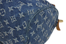 Load image into Gallery viewer, LOUIS VUITTON ルイヴィトン ネオスピーディ ハンドバッグ M95019 モノグラム デニム インディゴブルー ゴールド金具 美品 中古 4b011404