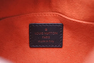 新品未使用 LOUIS VUITTON ルイヴィトン ダミエソバージュ タイガー ハンドバッグ M92132 ハラコ レザー ブラウン ゴールド金具 中古 4b011421