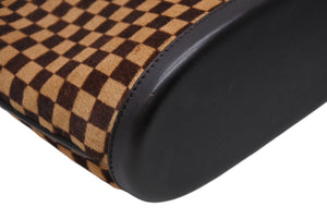 極美品 LOUIS VUITTON ルイヴィトン ダミエソバージュ インパラ ハンドバッグ M92133 ハラコ レザー ゴールド金具 中古 4b011422