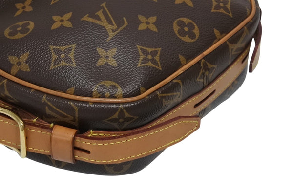 LOUIS VUITTON ルイヴィトン ボワット シャポー スープルMM ショルダーバッグ M45647 モノグラム ブラウン PVC ヌメ革 美品 中古 4b011354