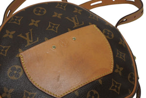 LOUIS VUITTON ルイヴィトン ボワット シャポー スープルMM ショルダーバッグ M45647 モノグラム ブラウン PVC ヌメ革 美品 中古 4b011354