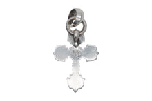 Load image into Gallery viewer, 極美品 CHROME HEARTS クロムハーツ PNDT CH CRS SML W/ATTACHED BALE フィリグリークロス ペンダントトップ ベイル 重量約25.8g 中古 4b011707