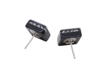 Load image into Gallery viewer, 極美品 CHANEL シャネル ココマーク ピアス 重量約2.7g 05P刻印 アクリル ラインストーン ブラック 両耳用 中古 61718