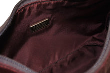 Load image into Gallery viewer, PRADA プラダ ホーボー ワンショルダーバッグ MV519 ナイロン ボルドー トライアングルロゴ シルバー金具 美品 中古 4b011426