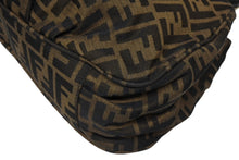 Load image into Gallery viewer, 極美品 FENDI フェンディ ワンショルダーバッグ 8BR615 ズッカ柄 ブラウン キャンバス レザー ゴールド金具 中古 4b011362