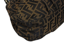 Load image into Gallery viewer, 極美品 FENDI フェンディ ワンショルダーバッグ 8BR615 ズッカ柄 ブラウン キャンバス レザー ゴールド金具 中古 4b011362