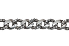 Load image into Gallery viewer, CHROME HEARTS クロムハーツ ファンシーリンククリップ ブレスレット 13リンク 約118.1g 腕周り約17cm シルバー925 美品 中古 4b011435