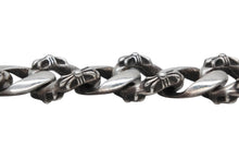Load image into Gallery viewer, CHROME HEARTS クロムハーツ ファンシーリンククリップ ブレスレット 13リンク 約118.1g 腕周り約17cm シルバー925 美品 中古 4b011435