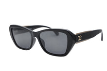 Load image into Gallery viewer, CHANEL シャネル サングラス アイウェア 5516-A c.622/48 サイズ56□17 140 ココマーク ブラック 美品 中古 4b011465