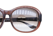 Load image into Gallery viewer, Salvatore Ferragamo サルヴァトーレ フェラガモ サングラス アイウェア SF740SRA サイズ130 ブラウン ラインストーン 美品 中古 4b011290