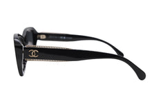 Load image into Gallery viewer, CHANEL シャネル サングラス アイウェア 5516-A c.622/48 サイズ56□17 140 ココマーク ブラック 美品 中古 4b011465