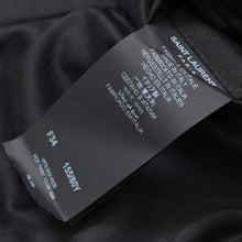 Load image into Gallery viewer, Saint Laurent サンローラン クロップド タキシードジャケット サステナブルウール サイズ34 black ブラック 美品 中古 4b011489