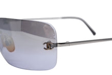 Load image into Gallery viewer, CHANEL シャネル リムレス サングラス 4017 c.124/6V サイズ62□17 120 ココマーク ブラック 美品 中古 4b011513