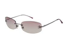 Load image into Gallery viewer, CHANEL シャネル リムレス サングラス 4002 c.124/58 サイズ57□19 130 ココマーク ピンク グラデーション 美品 中古 4b011511