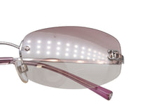 Load image into Gallery viewer, CHANEL シャネル リムレス サングラス 4002 c.124/58 サイズ57□19 130 ココマーク ピンク グラデーション 美品 中古 4b011511