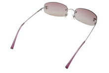 Load image into Gallery viewer, CHANEL シャネル リムレス サングラス 4002 c.124/58 サイズ57□19 130 ココマーク ピンク グラデーション 美品 中古 4b011511