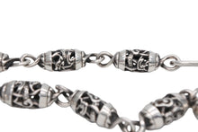 Load image into Gallery viewer, 極美品 CHROME HEARTS クロムハーツ ケルティックローラー 2クリップロング ウォレットチェーン 重量約266.5g 12リンク 中古 4b011709