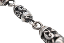 Load image into Gallery viewer, 極美品 CHROME HEARTS クロムハーツ ケルティックローラー 2クリップロング ウォレットチェーン 重量約266.5g 12リンク 中古 4b011709