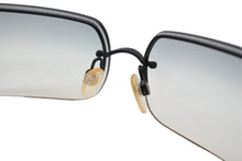 Load image into Gallery viewer, CHANEL シャネル リムレス サングラス 4104 B 101 8G サイズ62□ 15 120 ココマーク ブラック 美品 中古 4b011518
