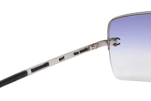 Load image into Gallery viewer, CHANEL シャネル リムレス サングラス アイウェア サイズ53◻︎16 120 ココマーク ブルー 美品 中古 4b011521